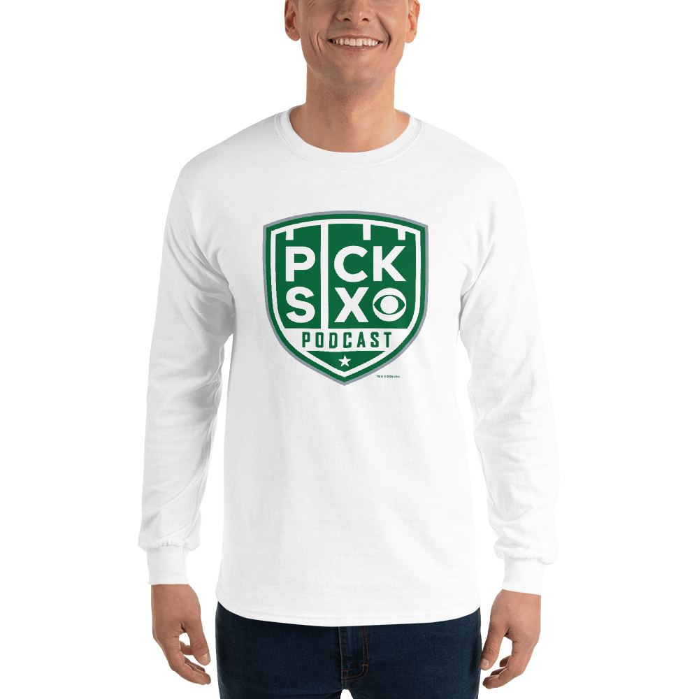 Pick Six Podcast Logo Adult Long Sleeve T - Shirt - Paramount Shop