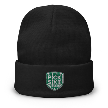 Pick Six Podcast Logo Cuffed Beanie - Paramount Shop