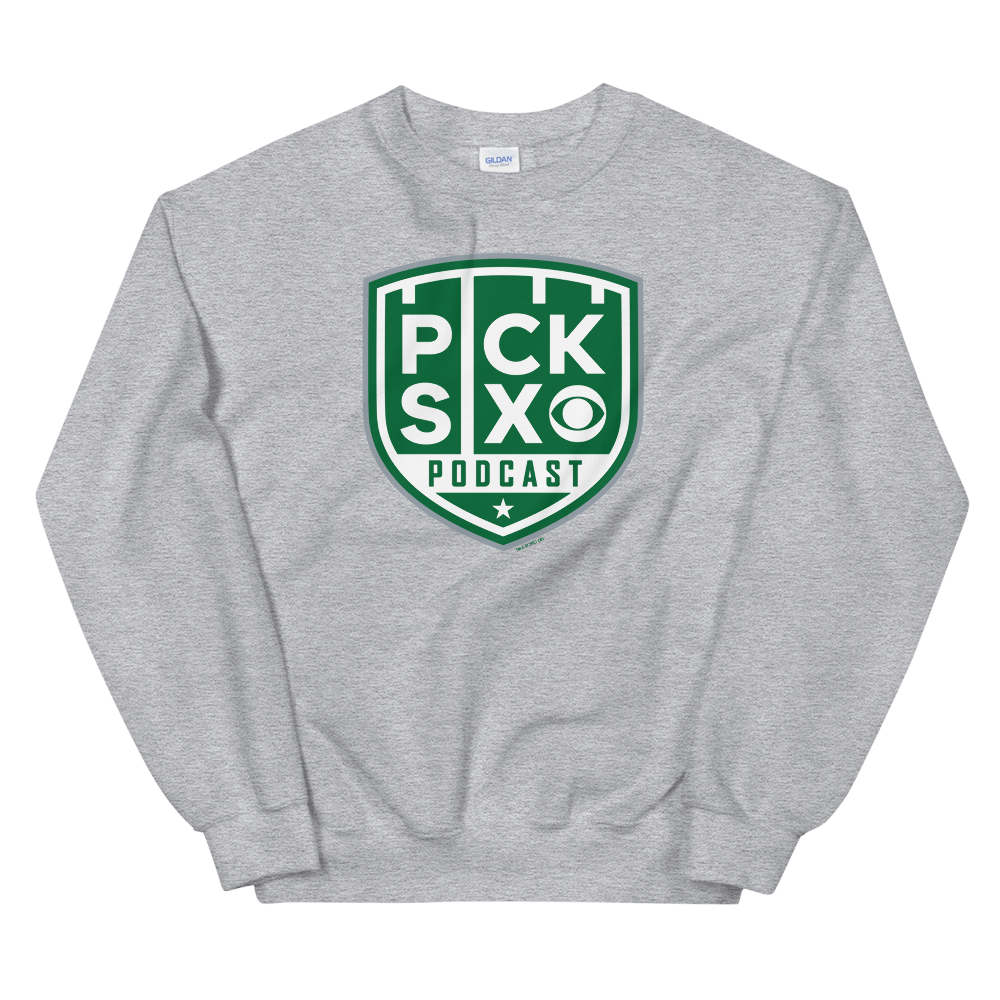 Pick Six Podcast Logo Fleece Crewneck Sweatshirt - Paramount Shop