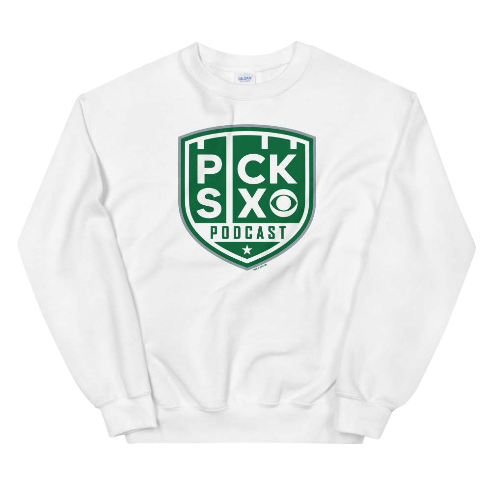 Pick Six Podcast Logo Fleece Crewneck Sweatshirt - Paramount Shop