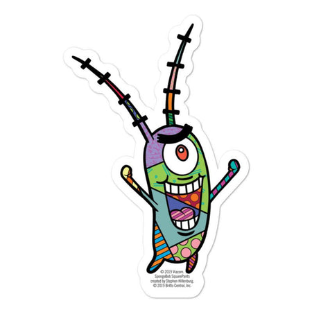 Plankton Britto Sticker - Paramount Shop