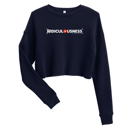 Ridiculousness Logo Women's Fleece Crop Sweatshirt - Paramount Shop