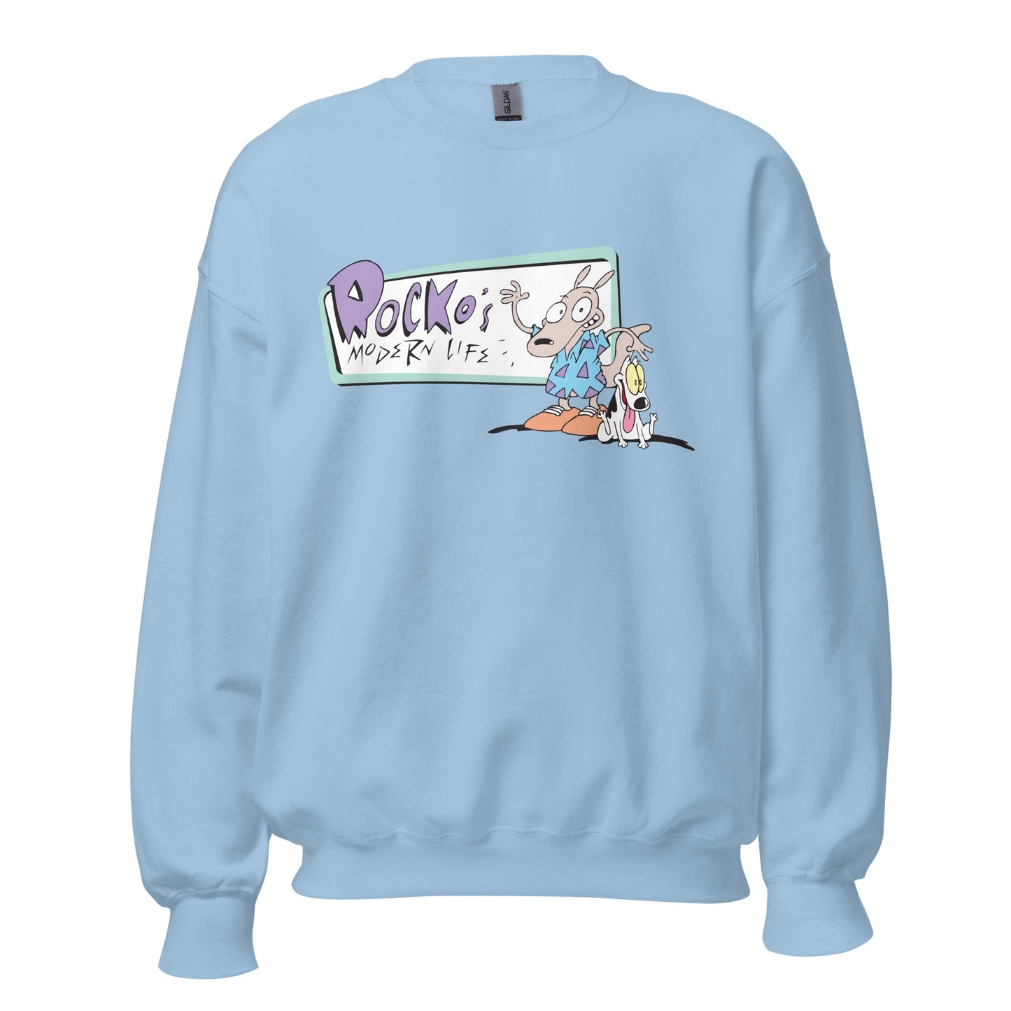 Rocko's Modern Life Logo Adult Crewneck Sweatshirt - Paramount Shop