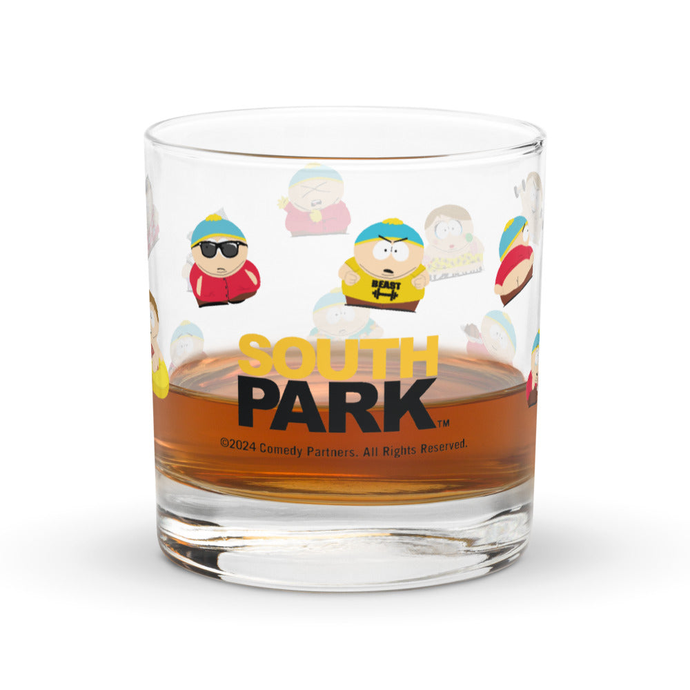 South Park Cartman Rock Glass