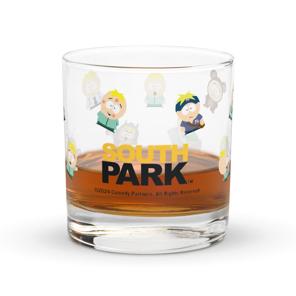 South Park Butters Rock Glass