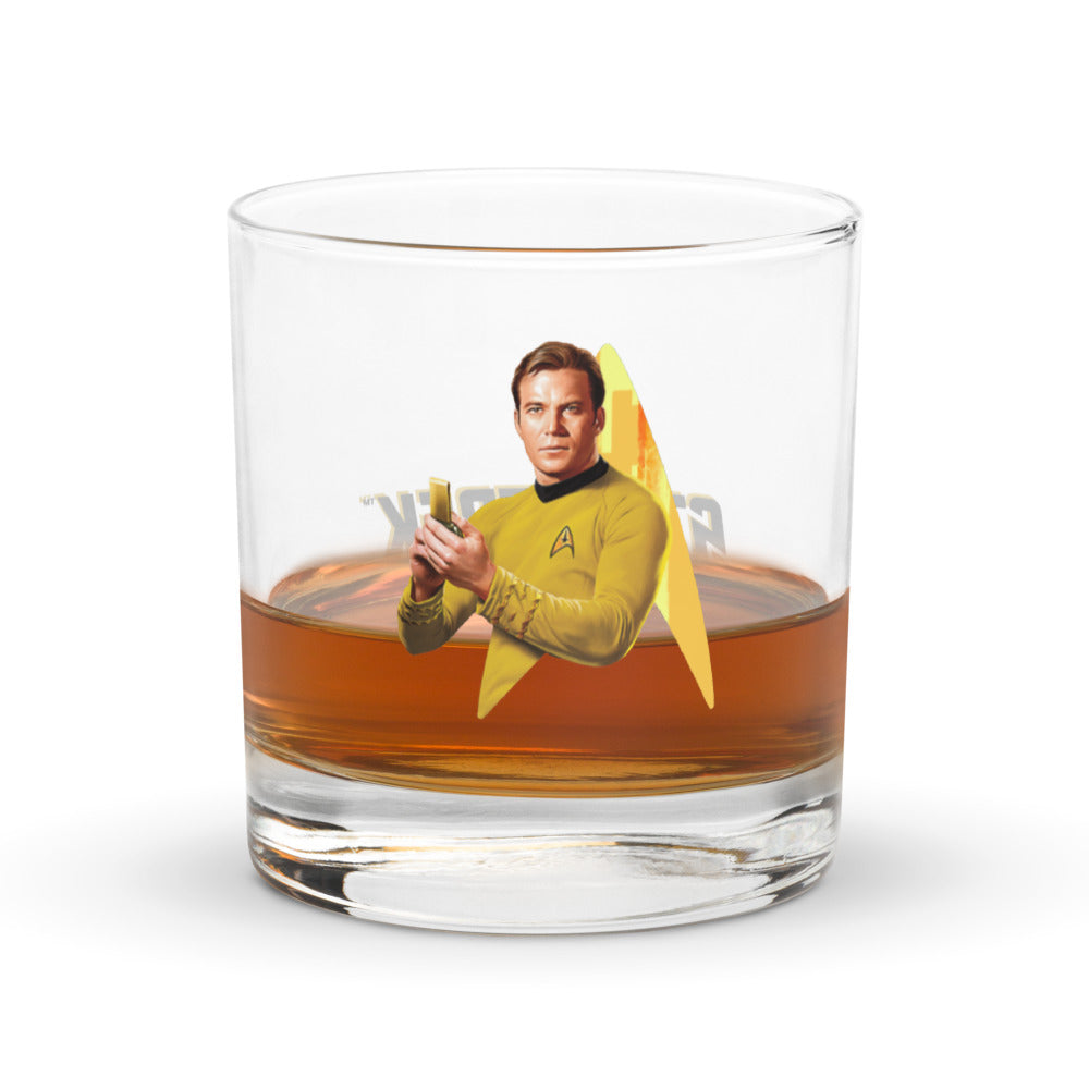 Star Trek: The Original Series Kirk Rocks Glas