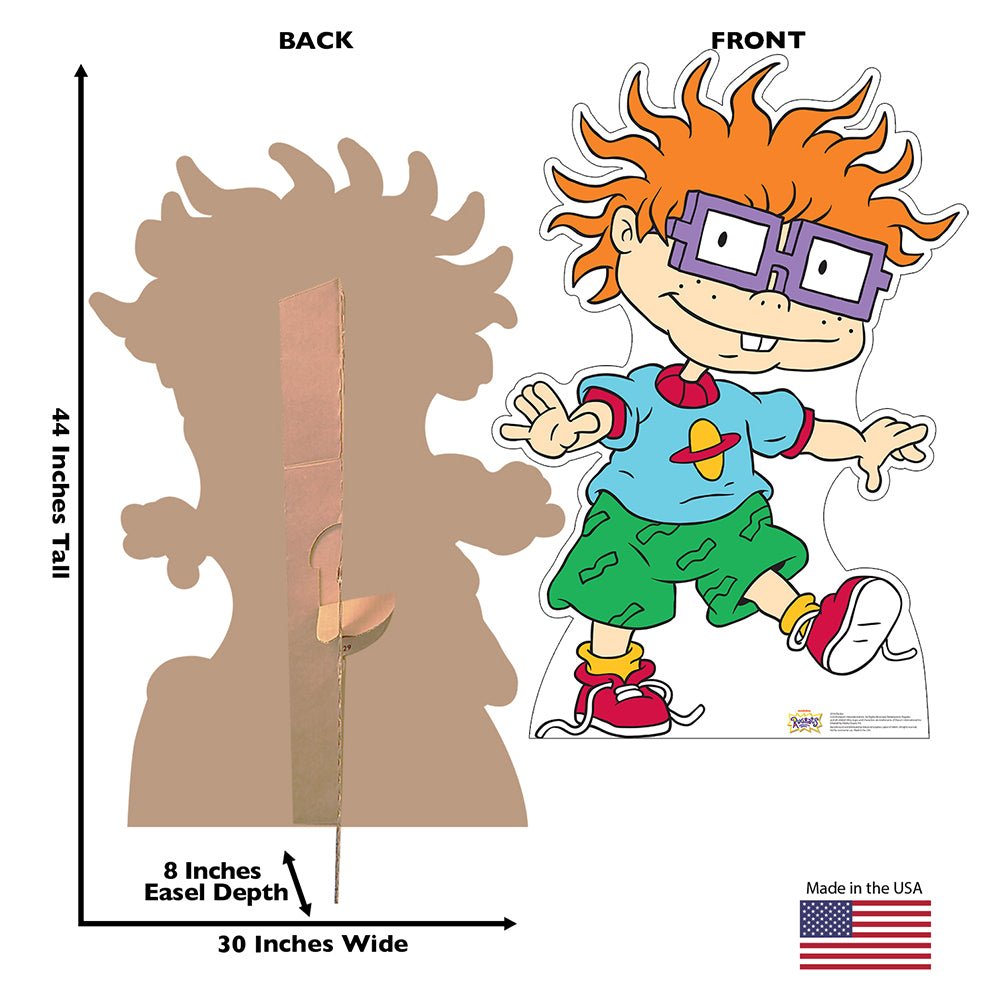 Rugrats Chuckie Life - Size Cardboard Cutout Standee - Paramount Shop