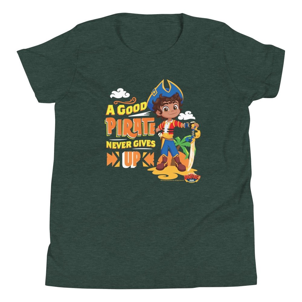 Santiago of the Seas Ein guter Pirat gibt niemals auf Kinder Premium T-Shirt