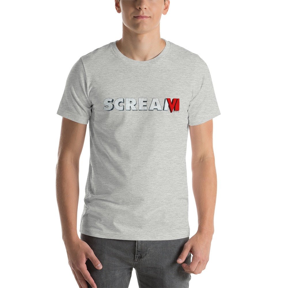 Scream VI Logo Adult Short Sleeve T - Shirt - Paramount Shop