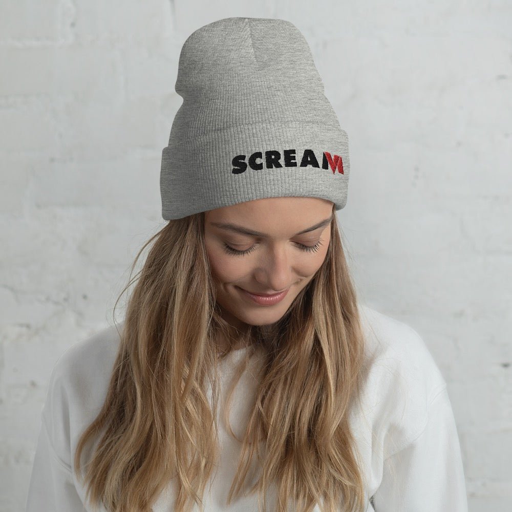 Scream VI Logo Embroidered Cuffed Beanie - Paramount Shop