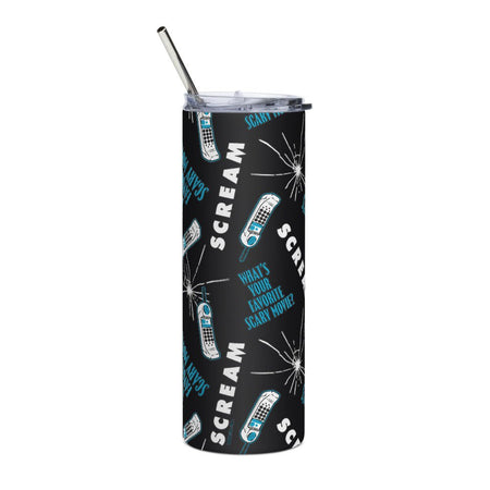 Scream What's Your Favorite Scary Movie Tumbler - Paramount Shop