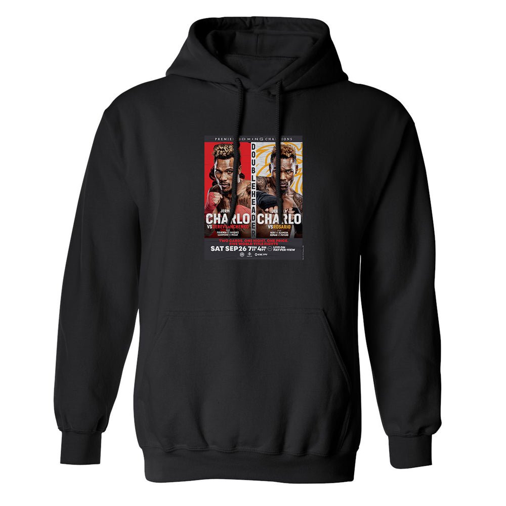 SHO Championship Boxing Charlo Doubleheader Fleece Hooded Sweatshirt - Paramount Shop