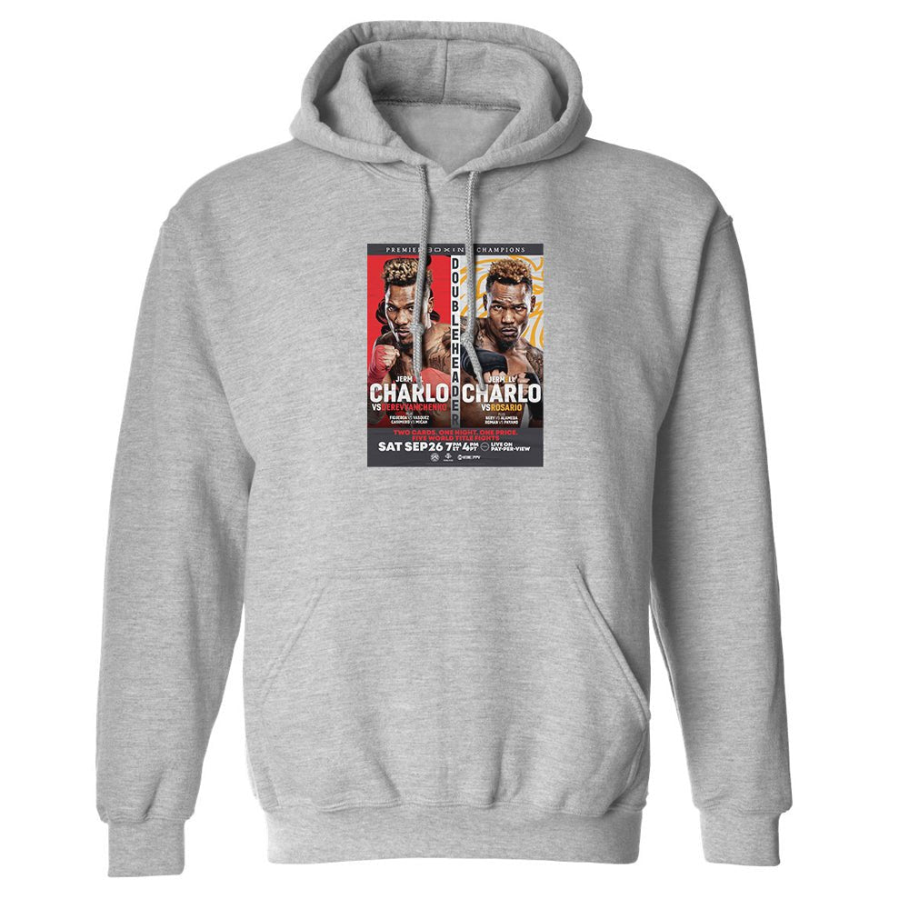 SHO Championship Boxing Charlo Doubleheader Fleece Hooded Sweatshirt - Paramount Shop