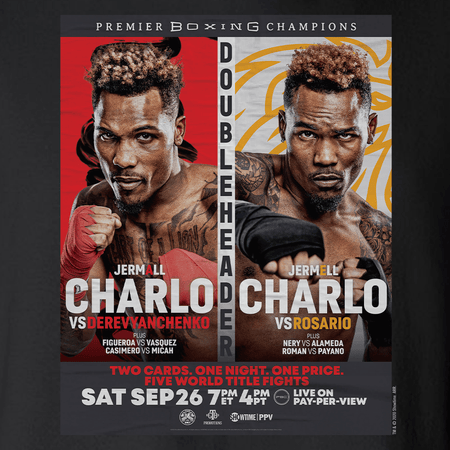 SHO Championship Boxing Charlo Doubleheader Fleece Hooded Sweatshirt - Paramount Shop