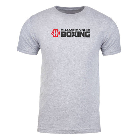 SHO Championship Boxing Logo Adult Short Sleeve T - Shirt - Paramount Shop