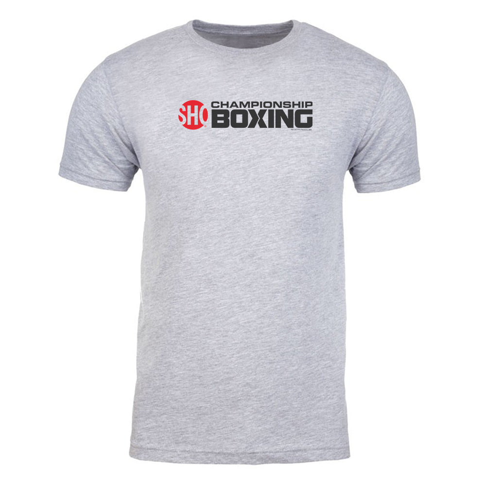 SHO Championship Boxing Logo Adult Short Sleeve T - Shirt - Paramount Shop