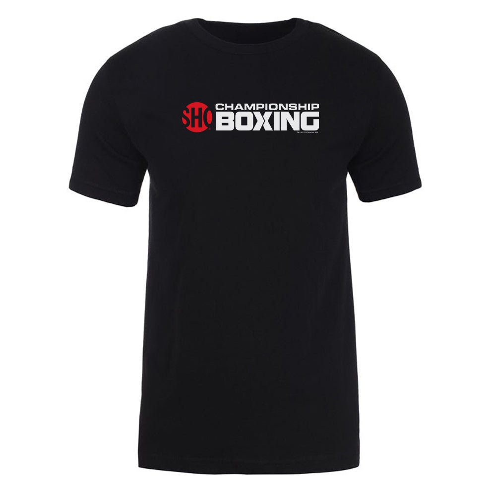 SHO Championship Boxing Logo Adult Short Sleeve T - Shirt - Paramount Shop