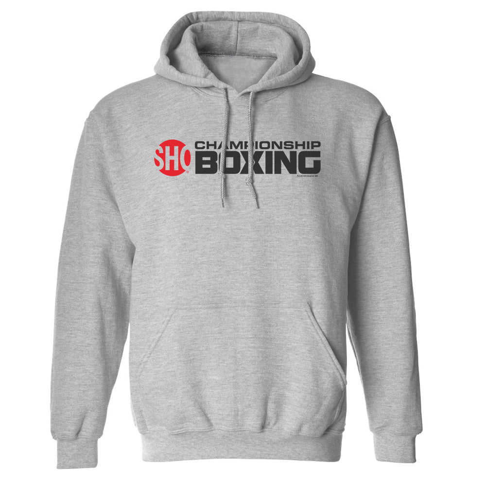 SHO Championship Boxing Logo Fleece Hooded Sweatshirt - Paramount Shop