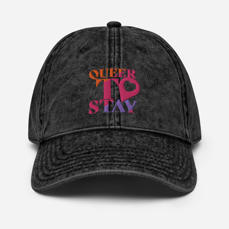 Showtime Queer To Stay Vintage Cap - Paramount Shop