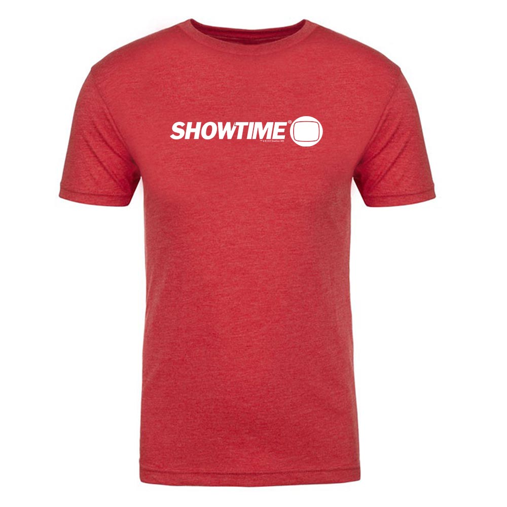 SHOWTIME Retro Logo Men's Tri - Blend T - Shirt - Paramount Shop