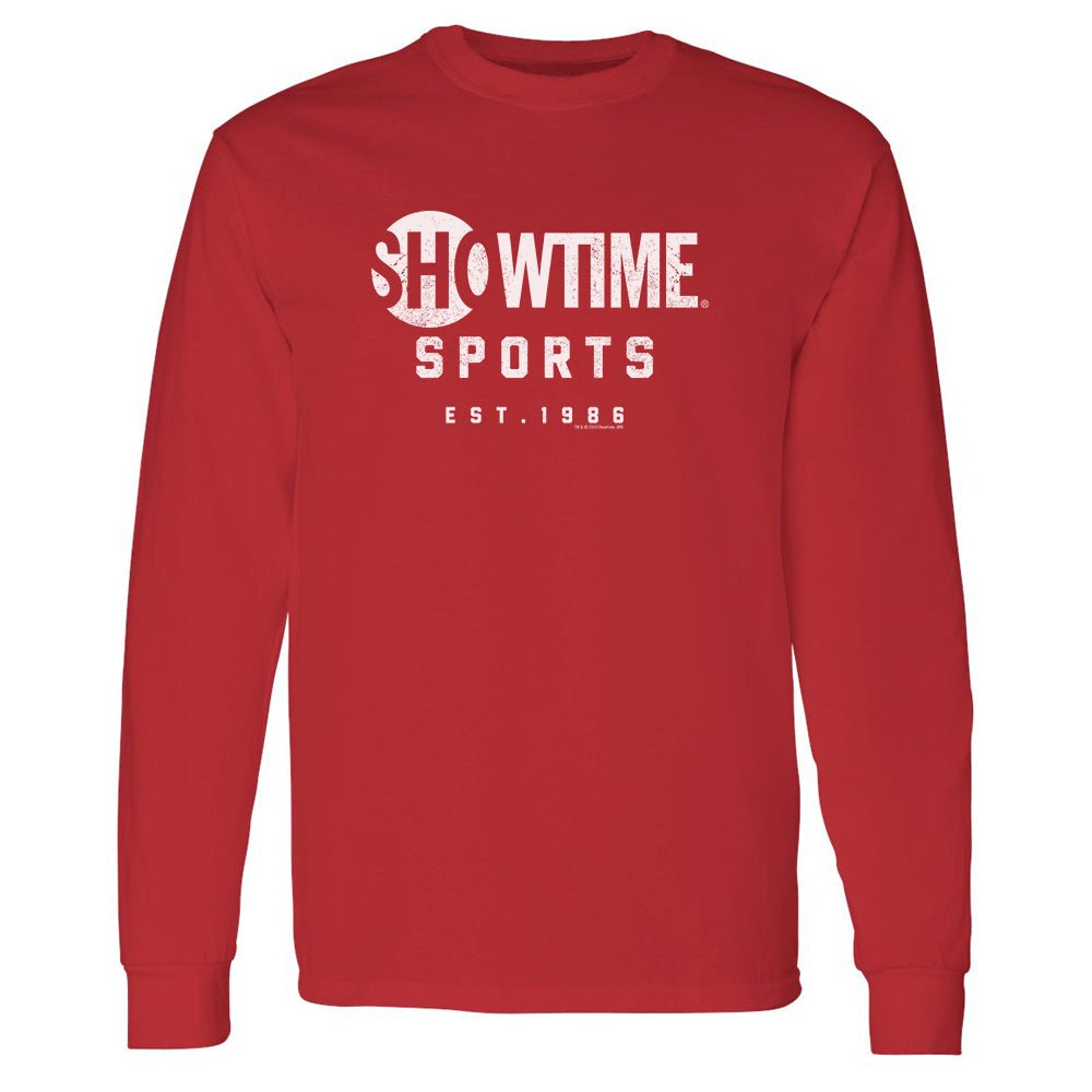 SHOWTIME Sports Est. 1986 Adult Long Sleeve T - Shirt - Paramount Shop