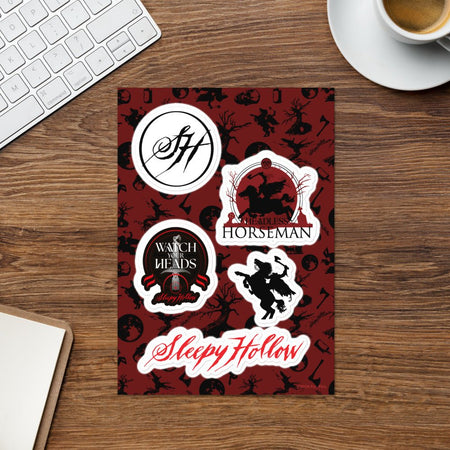 Sleepy Hollow Icons Sticker Sheet - Paramount Shop