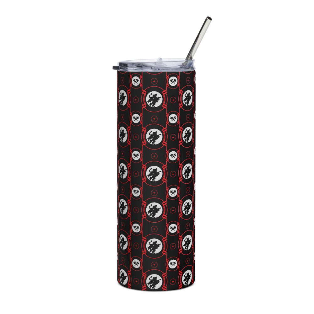 Sleepy Hollow Pattern Stainless Steel Tumbler - Paramount Shop