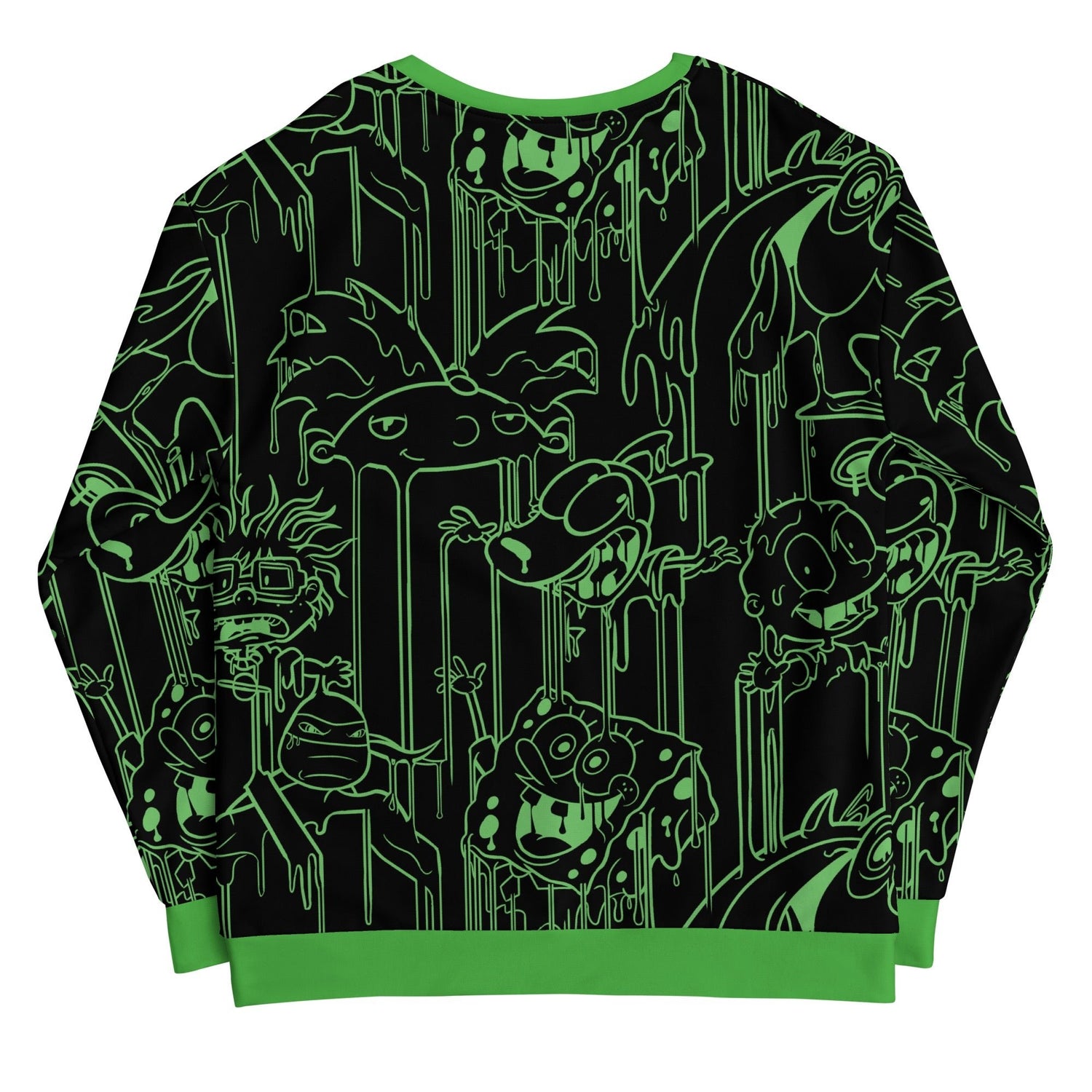 Slime Character Drip Unisex Crew Neck Sweatshirt - Paramount Shop