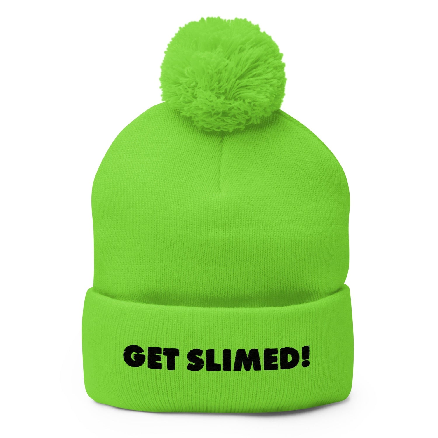 Slime Get Slimed! Pom Pom Knit Beanie - Paramount Shop