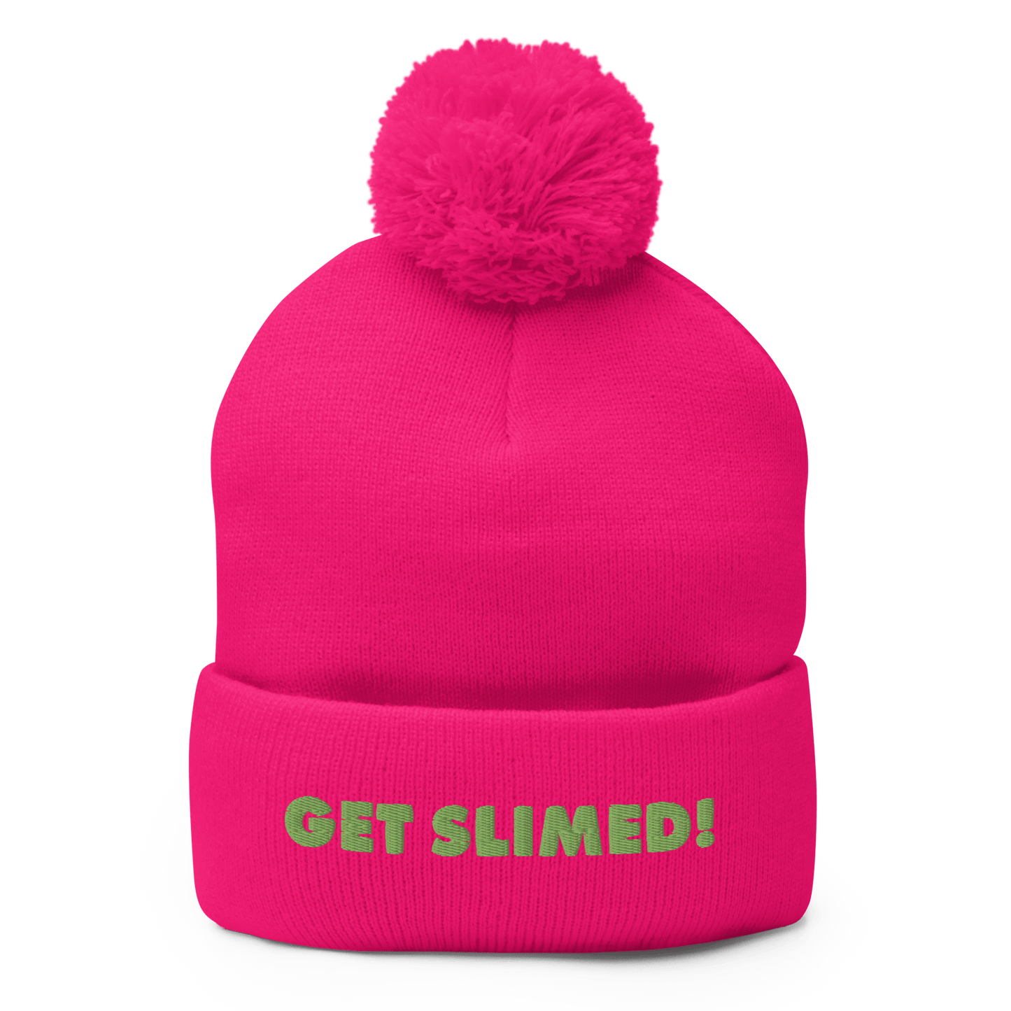 Slime Get Slimed! Pom Pom Knit Beanie - Paramount Shop