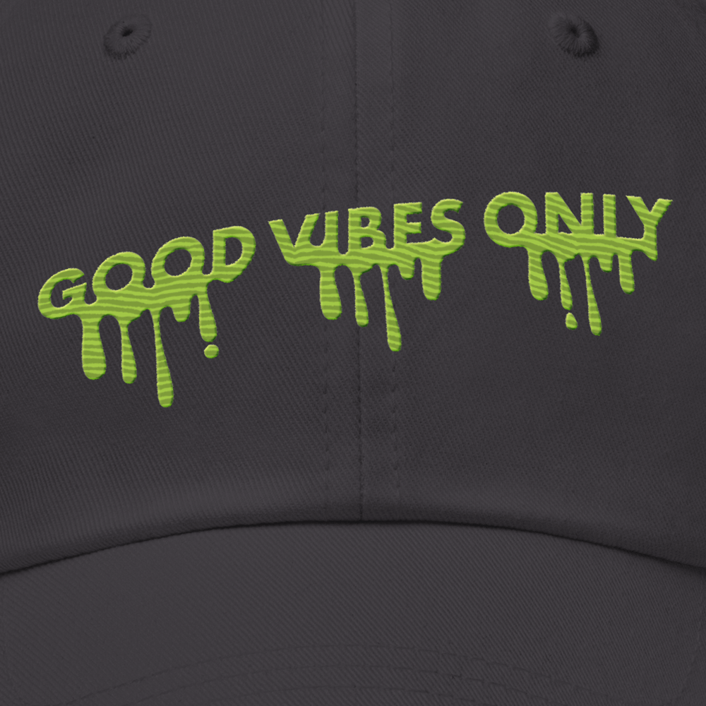 Slime Good Vibes Only Classic Dad Hat - Paramount Shop