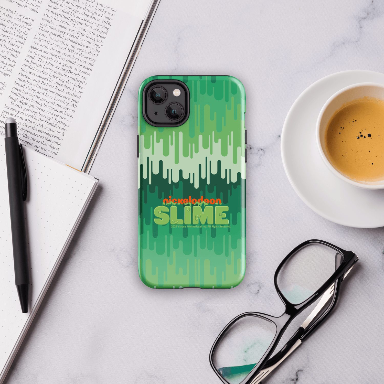 Slime Ombre Green Tough Phone Case - iPhone - Paramount Shop