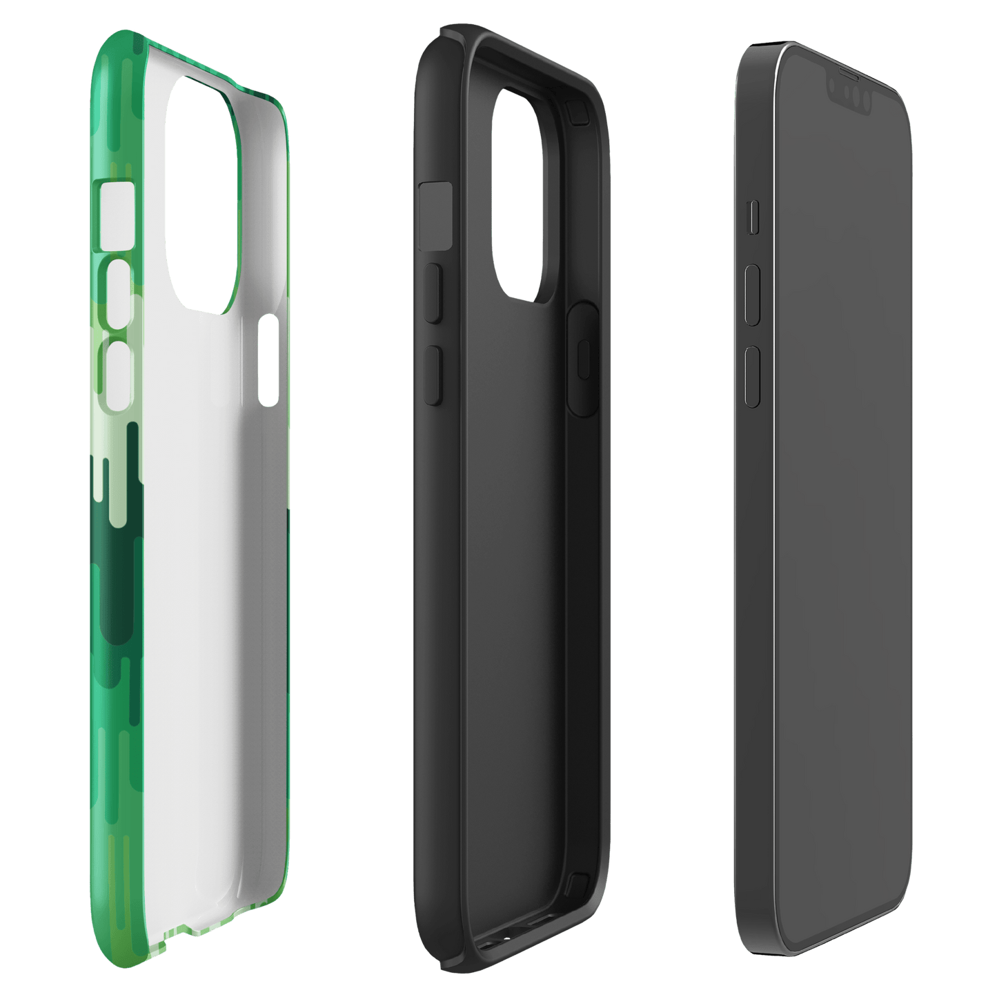 Slime Ombre Green Tough Phone Case - iPhone - Paramount Shop