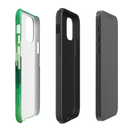 Slime Ombre Green Tough Phone Case - iPhone - Paramount Shop