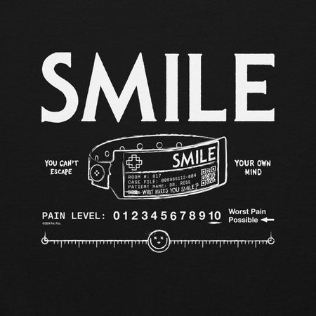 Smile Pain Level Unisex Hoodie - Paramount Shop