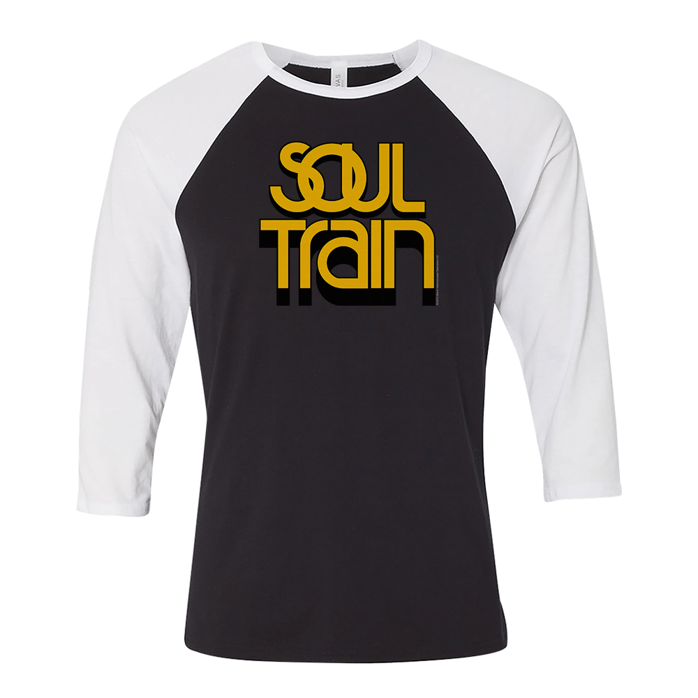 Soul Train Logo Unisex 3/4 Sleeve Raglan Shirt - Paramount Shop