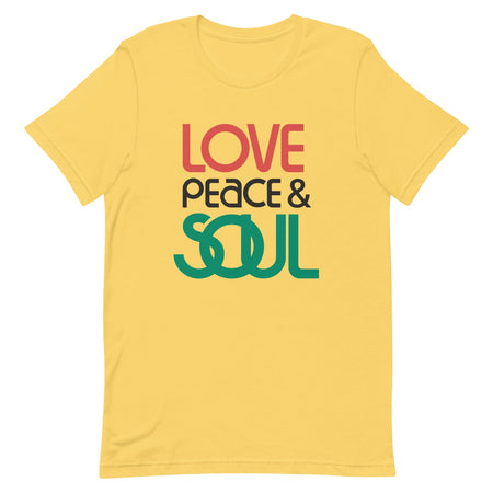 Soul Train Love Peace and Soul T - Shirt - Paramount Shop