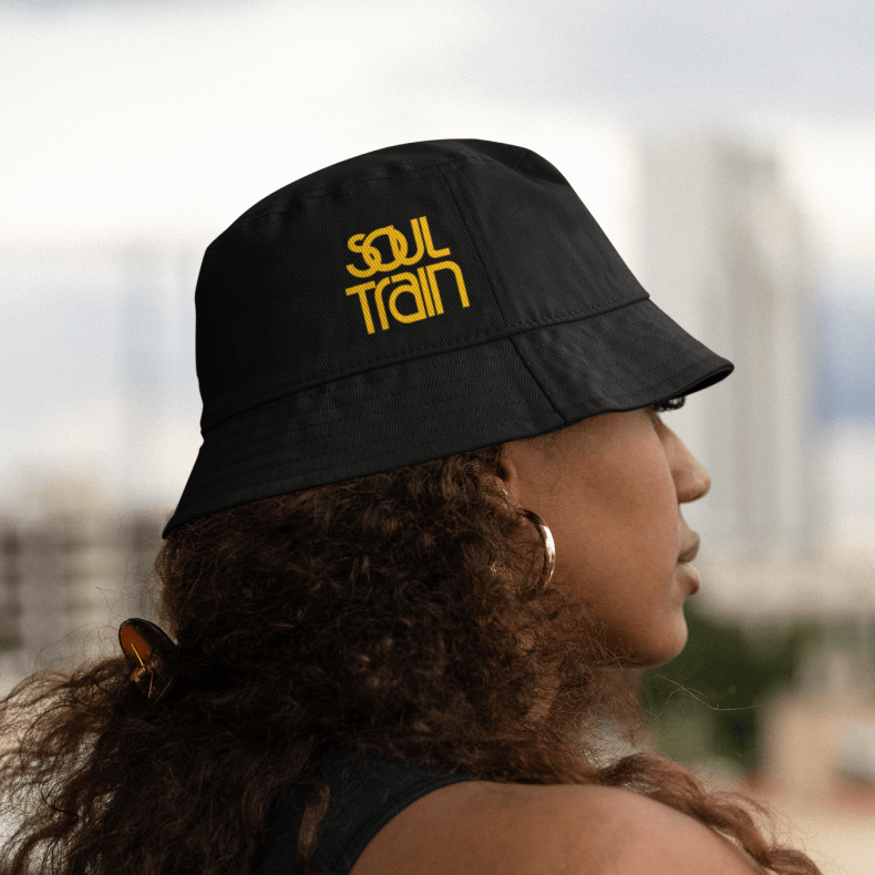 Soul Train Logo Gorra Flexfit Bucket bordada