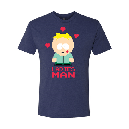 South Park 8 - Bit Butters Ladies Man Short Sleeve T - Shirt - Paramount Shop