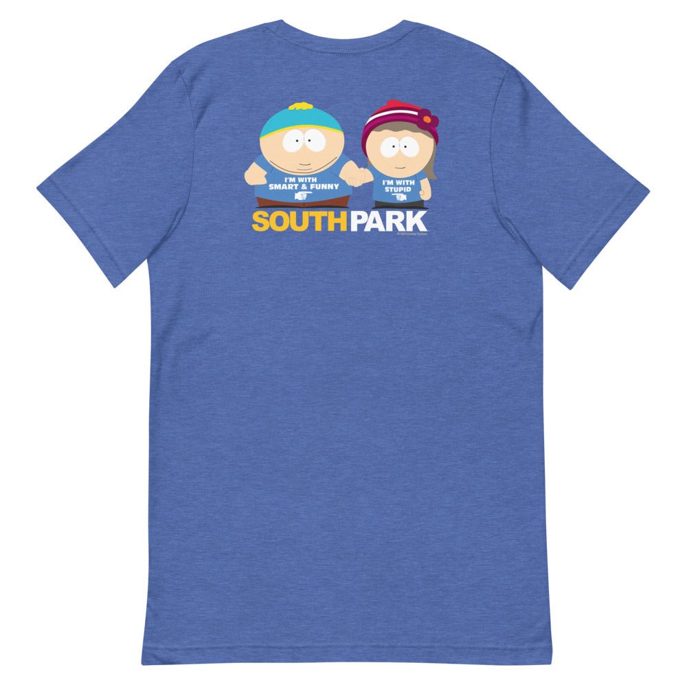 South Park As Seen On I'm with Smart & Funny Unisex T - Shirt - Paramount Shop