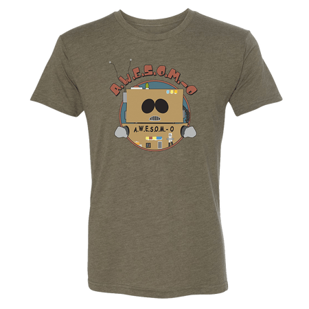 South Park Awesom - o Robot Men's Tri - Blend T - Shirt - Paramount Shop