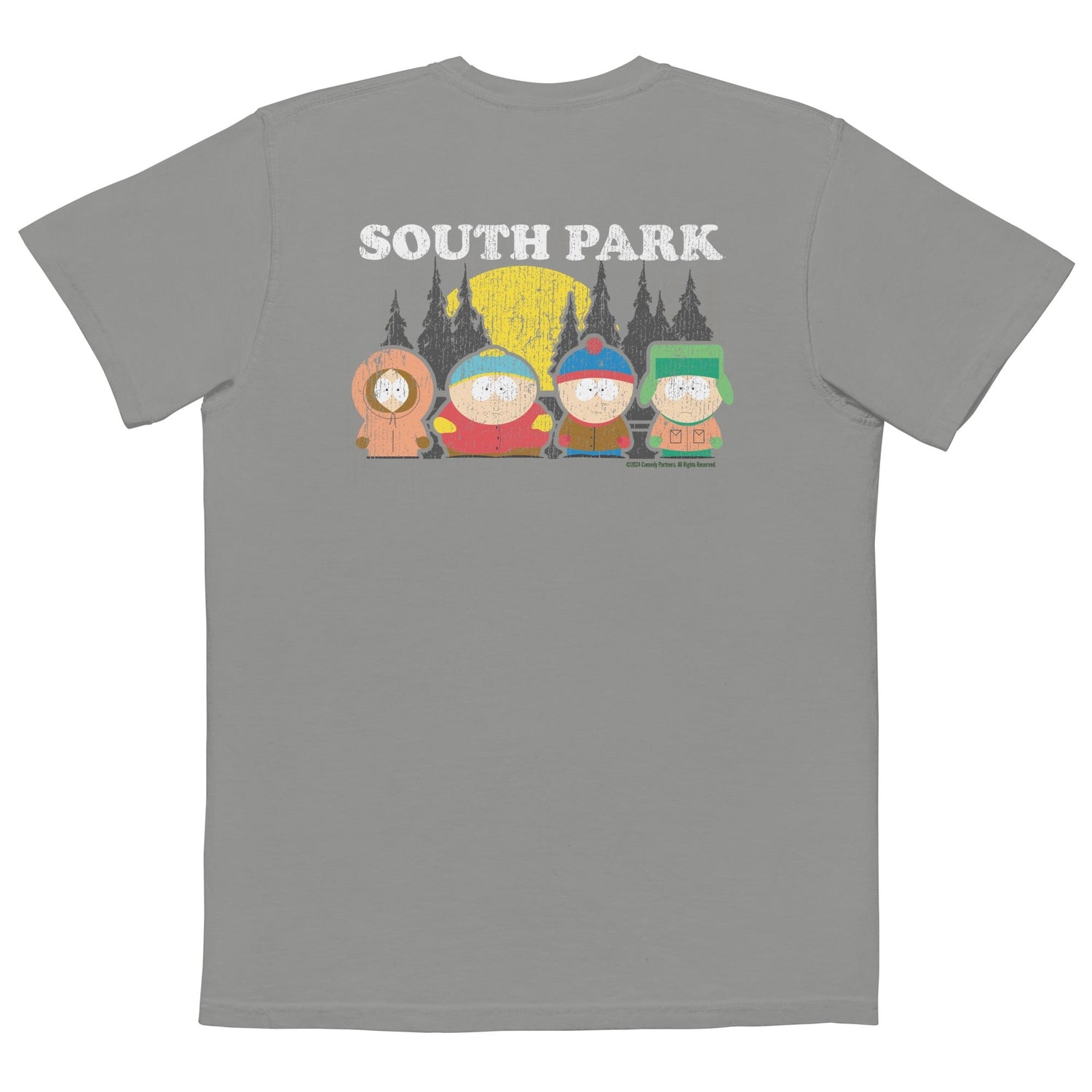 South Park Bus Stop Comfort Colors T - Shirt - Paramount Shop