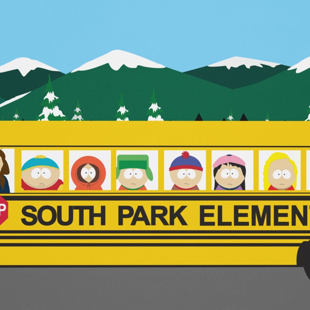 South Park Bus Stop Desk Mat - Paramount Shop