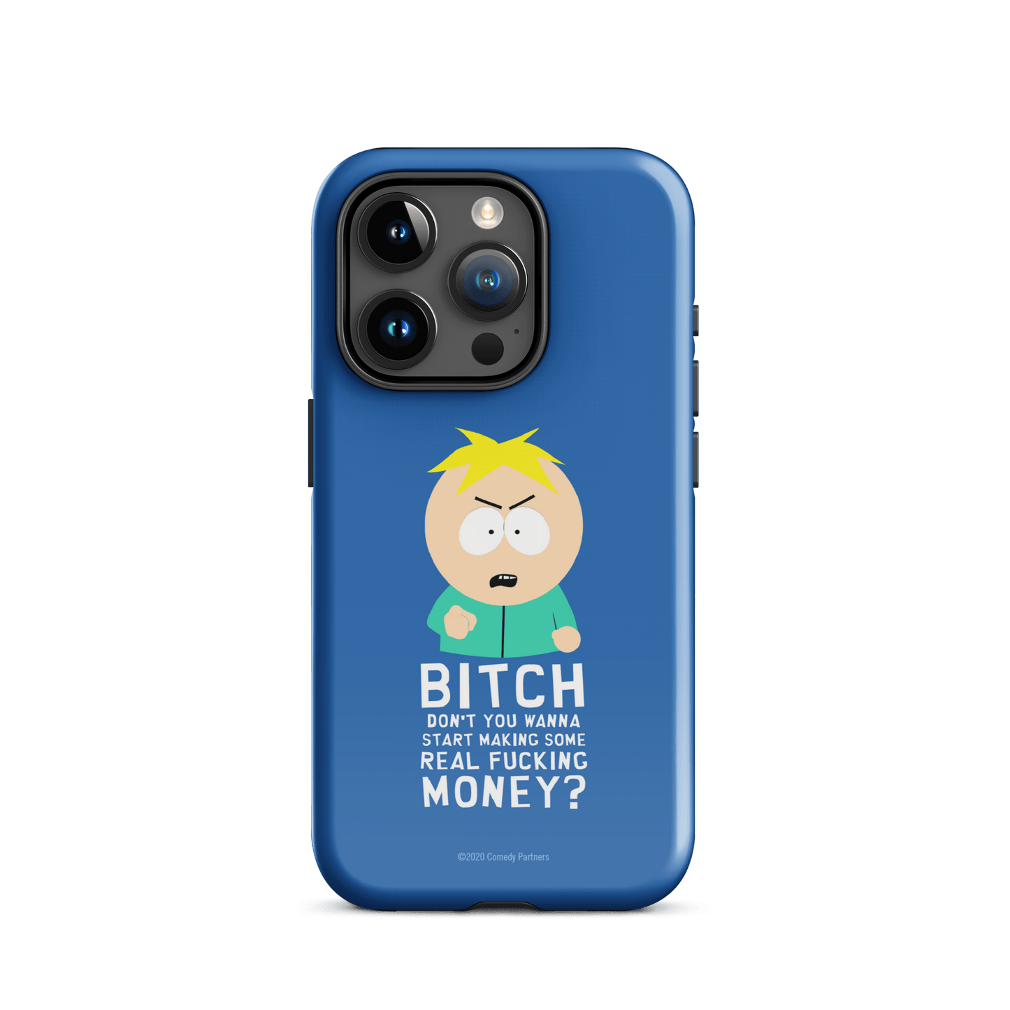 South Park Butters Make Real Money Tough Phone Case - iPhone - Paramount Shop