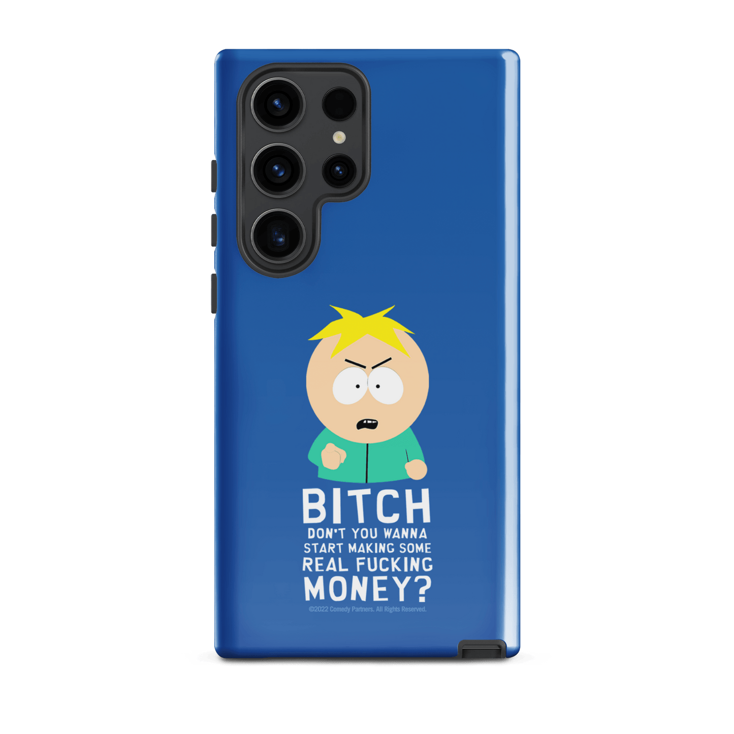 South Park Butters Make Real Money Tough Phone Case - Samsung - Paramount Shop