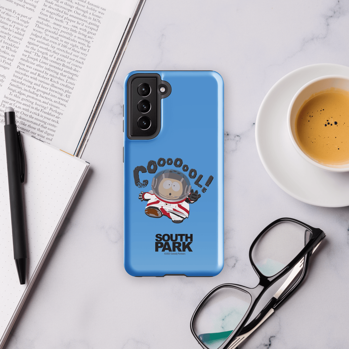 South Park Cartman Astronaut Coool! Tough Phone Case - Samsung - Paramount Shop