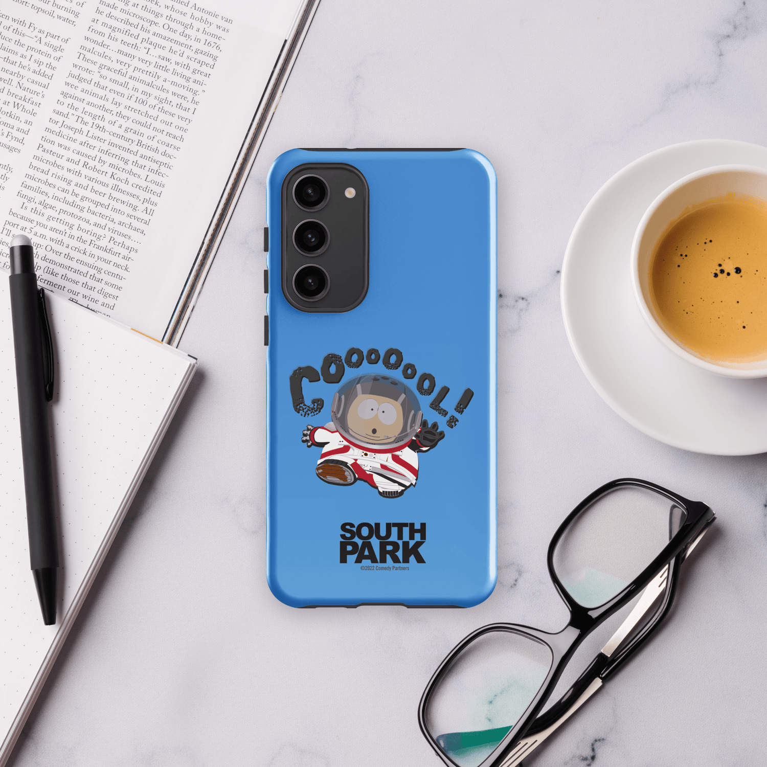 South Park Cartman Astronaut Coool! Tough Phone Case - Samsung - Paramount Shop