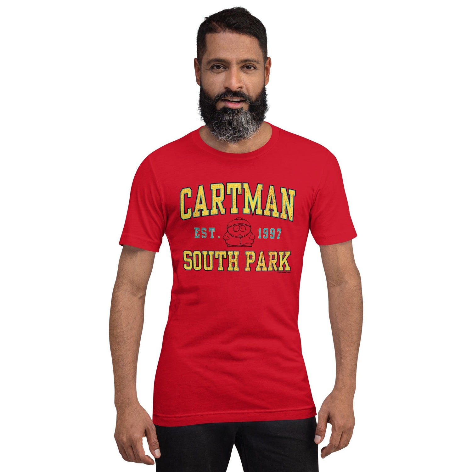 South Park Cartman Collegiate T - Shirt - Paramount Shop