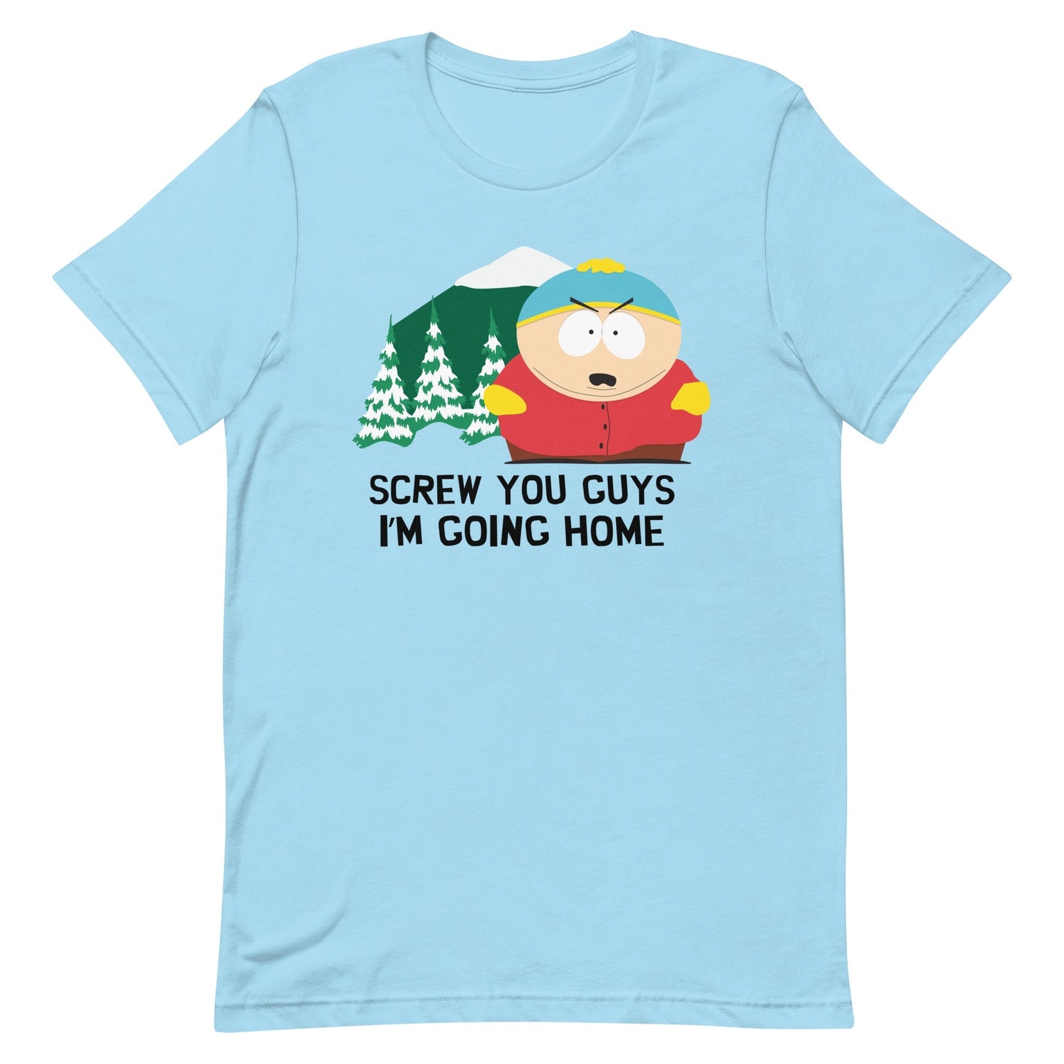 South Park Cartman Screw You Guys Adult Short Sleeve T-Shirt - Paramount Shop