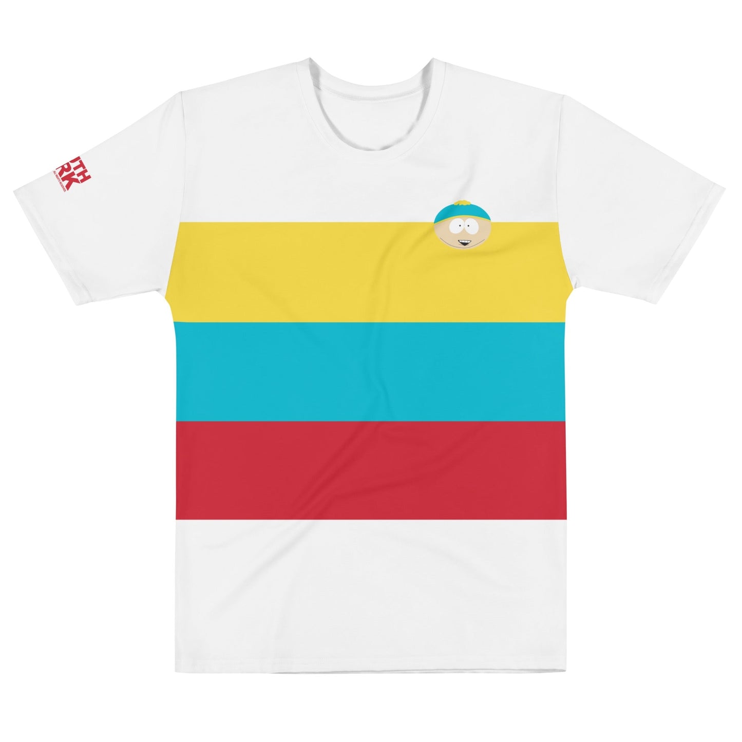 South Park Cartman Striped Unisex Short Sleeve T - Shirt - Paramount Shop